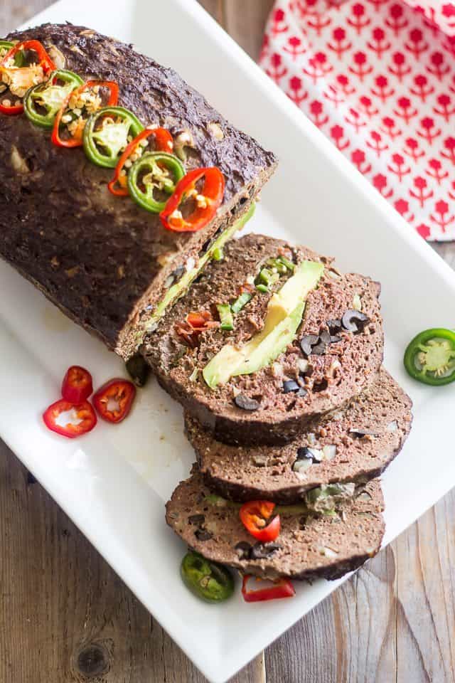 TexMex Meatloaf | thehealthyfoodie.com