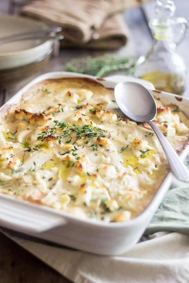 Creamy Cheesy Beef Tongue Casserole | thehealthyfoodie.com