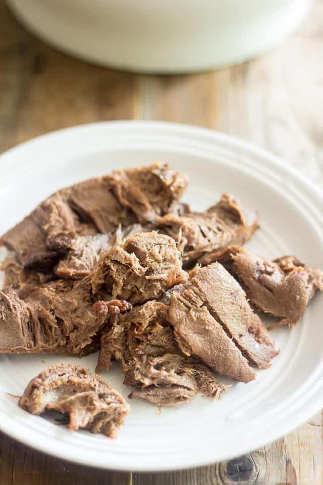 Pork Tongue Meat | thehealthyfoodie.com