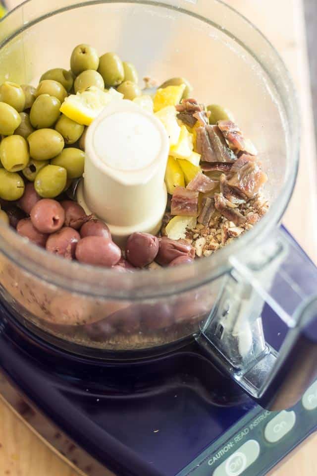 Olive Lemon Tapenade | thehealthyfoodie.com