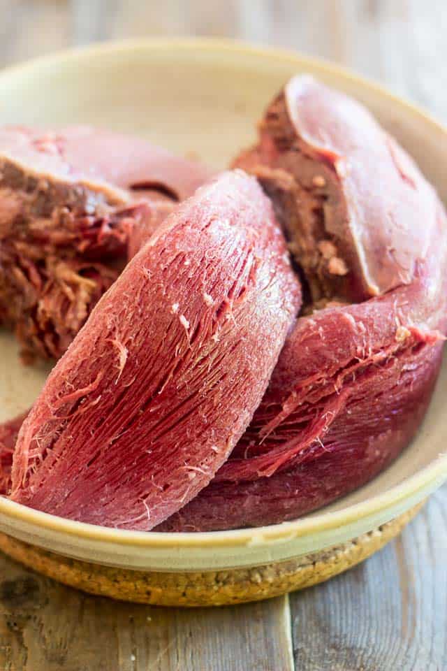 Pickled Beef Tongue | thehealthyfoodie.com