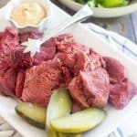 Pickled Beef Tongue | thehealthyfoodie.com