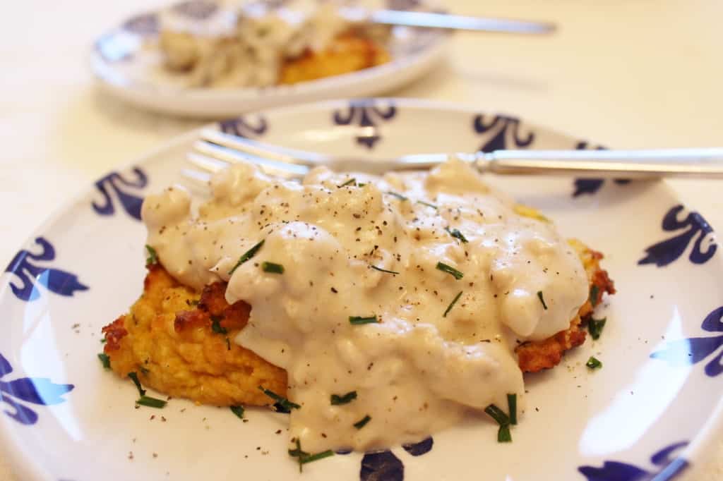 Biscuits and sausage gravy