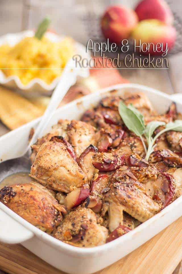 Apple Honey Roasted Chicken