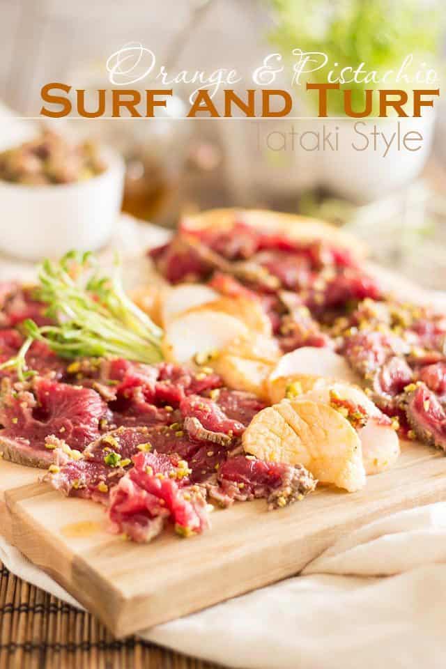 Surf and Turf Tataki Style | thehealthyfoodie.com