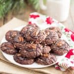 Chewy Turtles Cookies | thehealthyfoodie.com