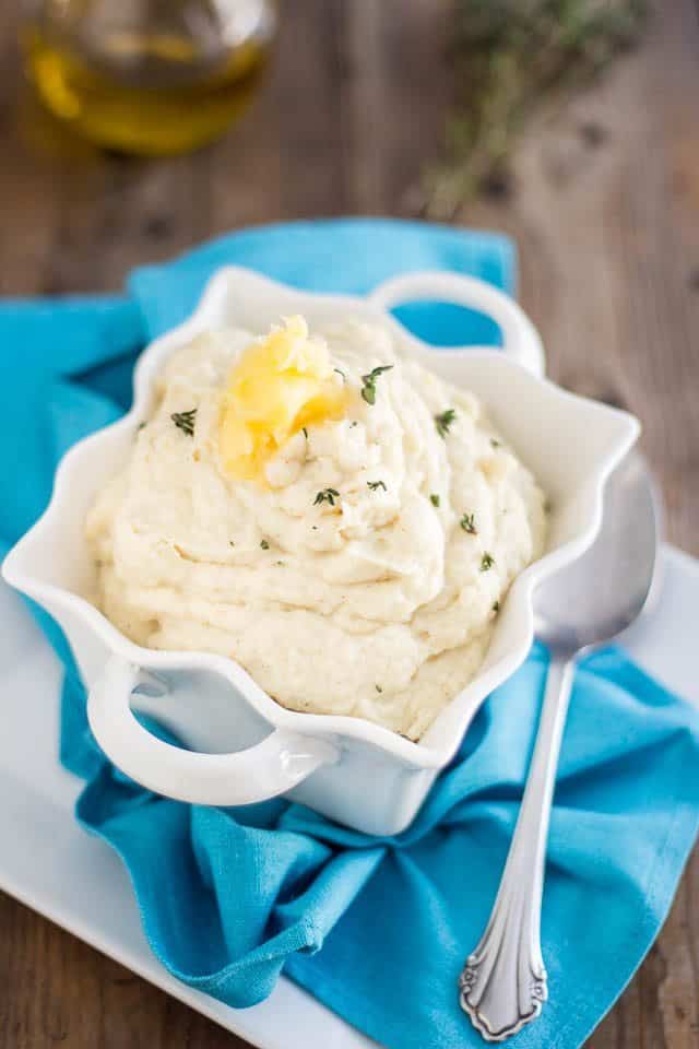 The Best Cauliflower Mash Ever • The Healthy Foodie