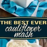 Find out why this is the The Best Cauliflower Mash Ever. A very simple step makes all the difference in the world! It's even better than mashed potatoes!