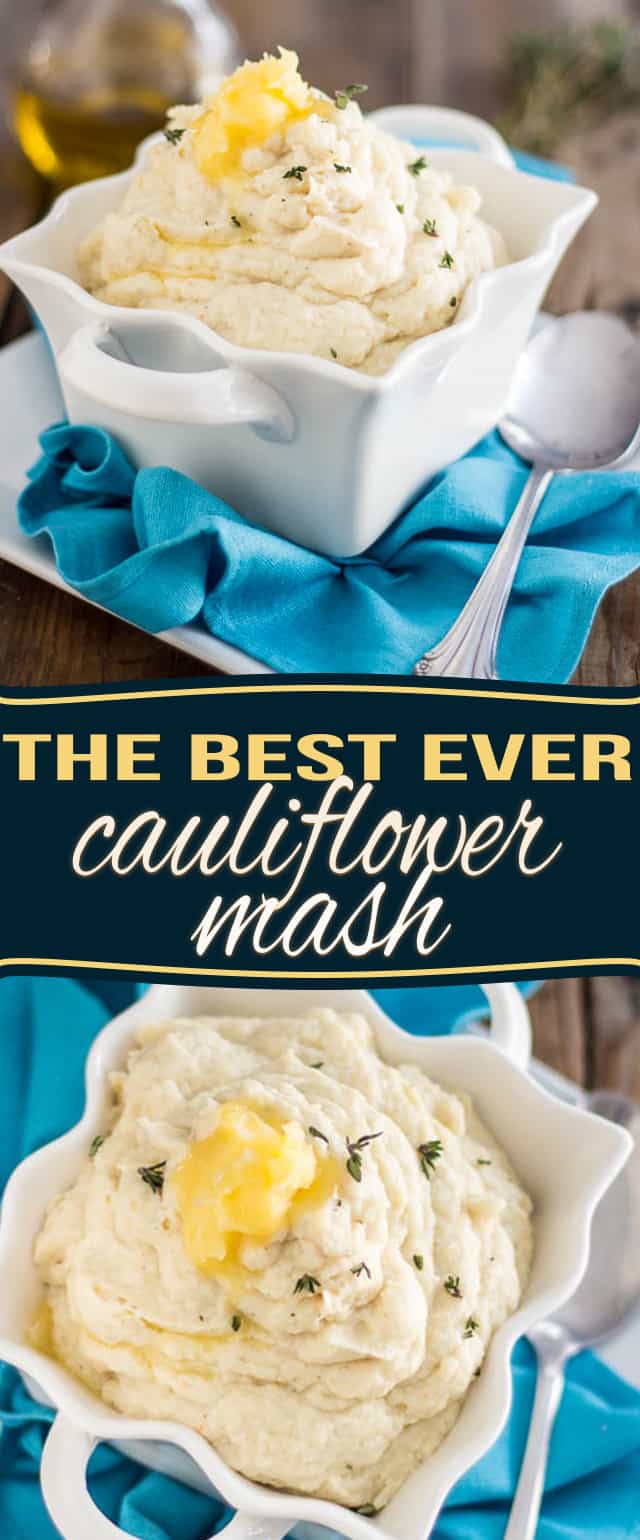 The Best Cauliflower Mash Ever • The Healthy Foodie