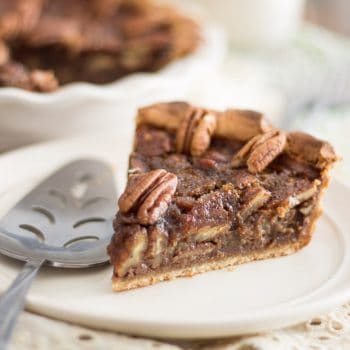 Paleo Pecan Pie • The Healthy Foodie