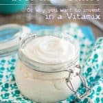 Learn how to quickly and easily make your very own Smooth and Creamy Coconut Butter at home and find out why you may very well want to invest in a Vitamix!