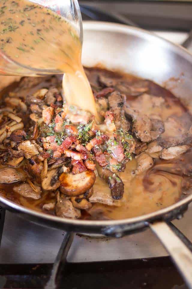 Beef Heart Stroganoff | thehealthyfoodie.com