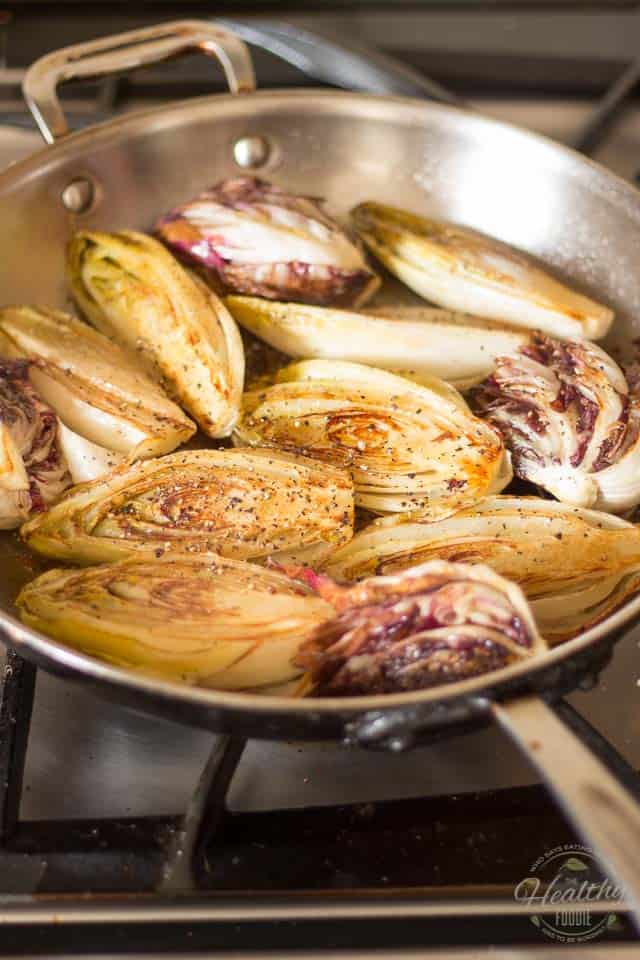 Pan Seared Belgian Endives | thehealthyfoodie.com