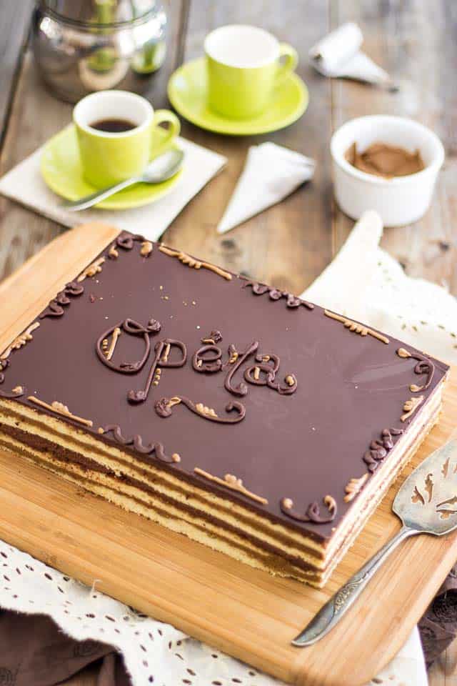 Paleo Opera Cake | thehealthyfoodie.com