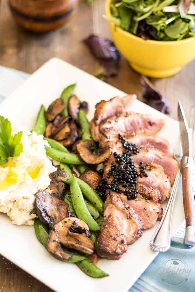 Pan Seared Duck Breast | thehealthyfoodie.com