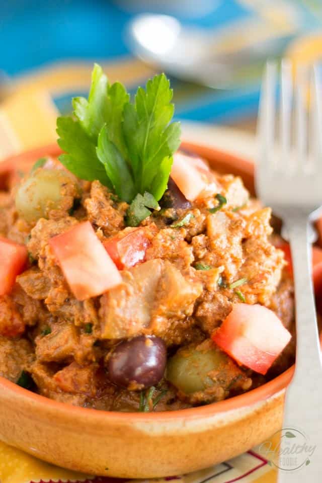 Lamb Eggplant Casserole | thehealthyfoodie.com