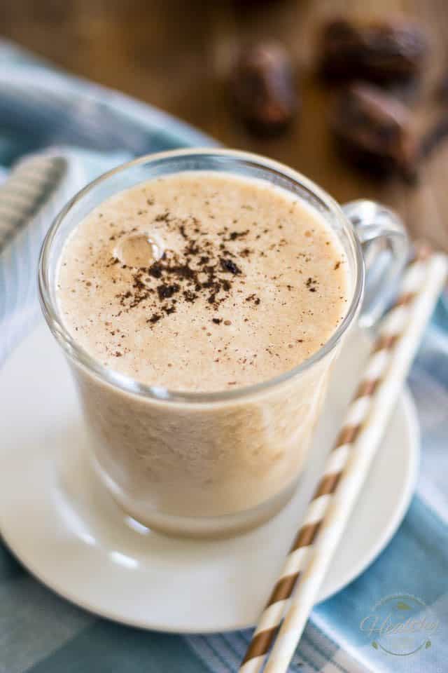 Vanilla Honey Post-Workout Shake | thehealthyfoodie.com