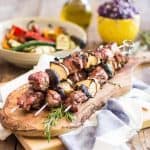 Lamb Kabobs with Apples and Dates | thehealthyfoodie.com
