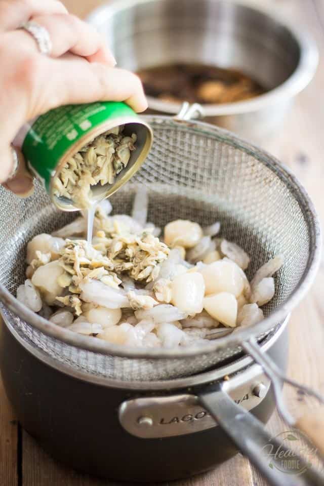 Seafood and Wild Mushroom Risotto | thehealthyfoodie.com