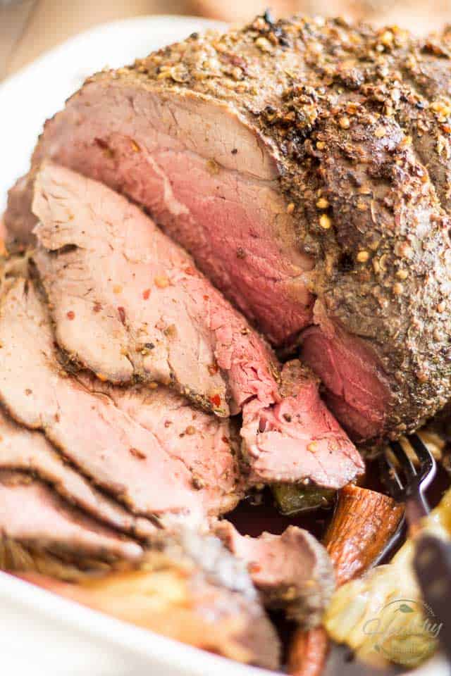 Perfect Sirloin Beef Roast | thehealthyfoodie.com
