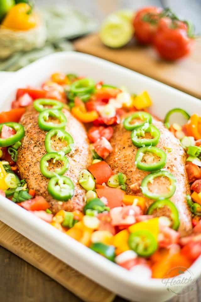 Mediterranean Chicken | thehealthyfoodie.com