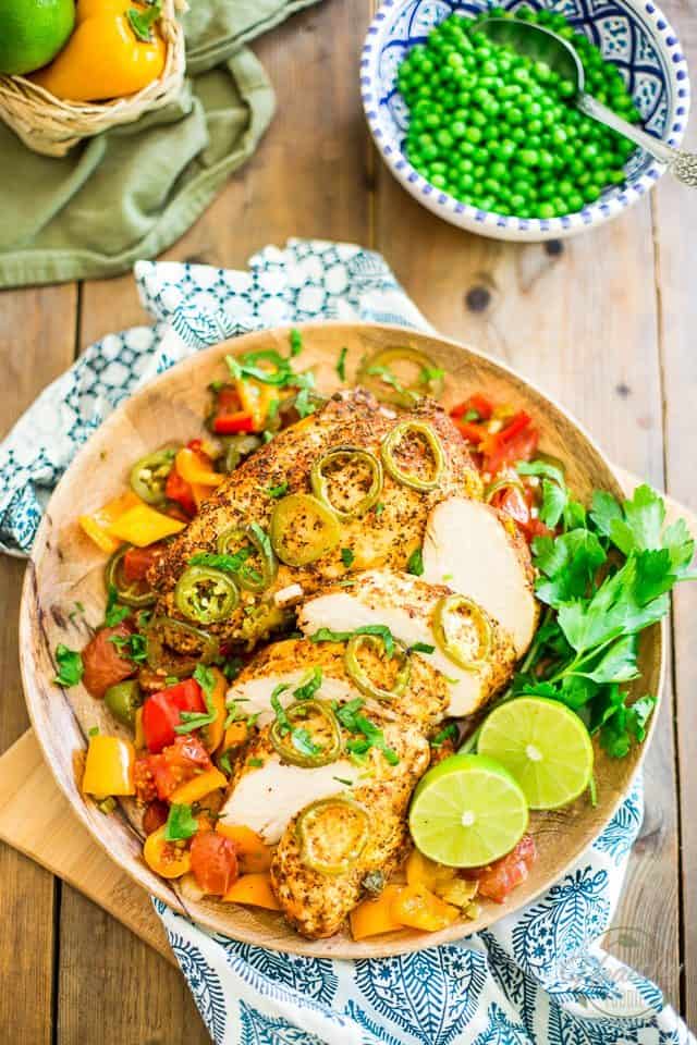 Mediterranean Chicken | thehealthyfoodie.com