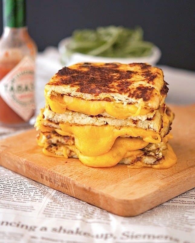 Cauli-Crust Grilled Cheese | theironyou.com