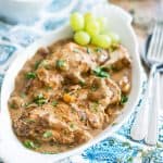Grapes Buttermilk Chicken | thehealthyfoodie.com