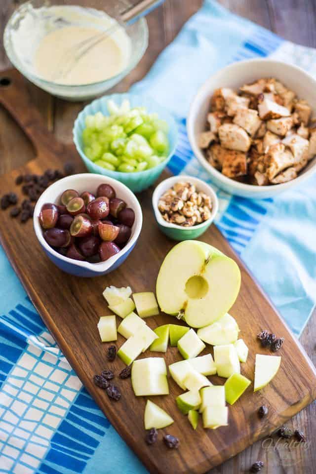 Waldorf Salad | thehealthyfoodie.com