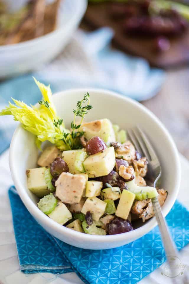 Waldorf Salad | thehealthyfoodie.com