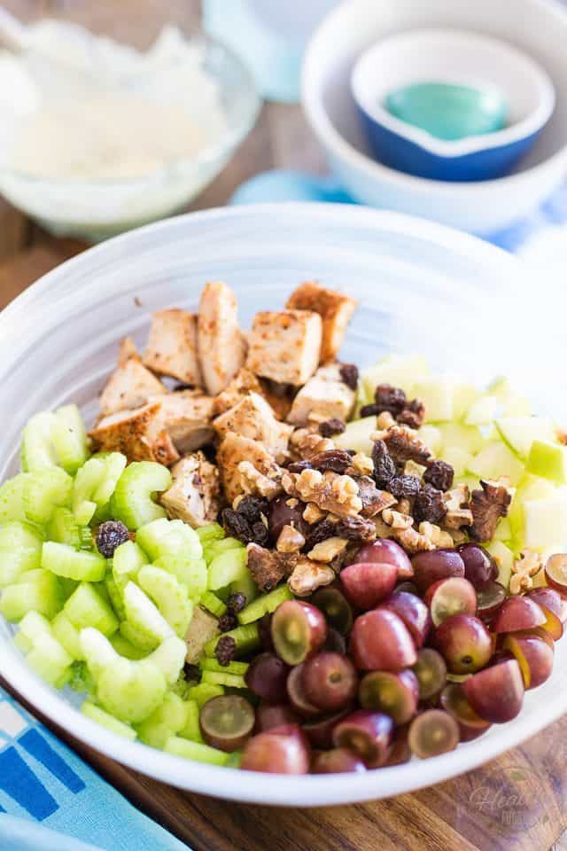 Waldorf Salad | thehealthyfoodie.com