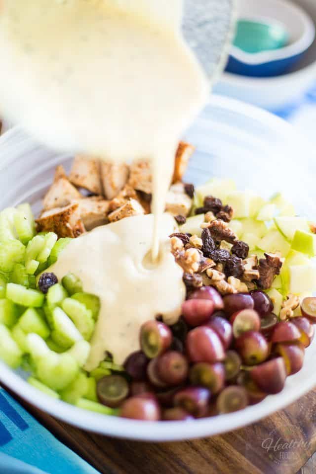 Waldorf Salad | thehealthyfoodie.com