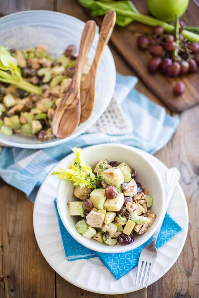 Waldorf Salad | thehealthyfoodie.com