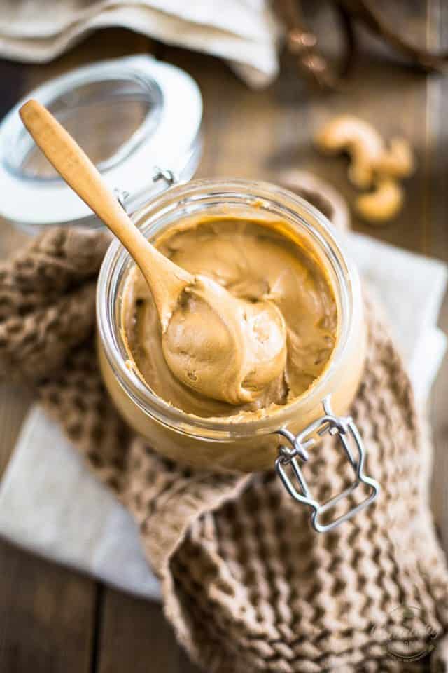 Honey Roasted Cashew Butter | thehealthyfoodie.com