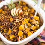 Butternut Squash and Apple Casserole | thehealthyfoodie.com