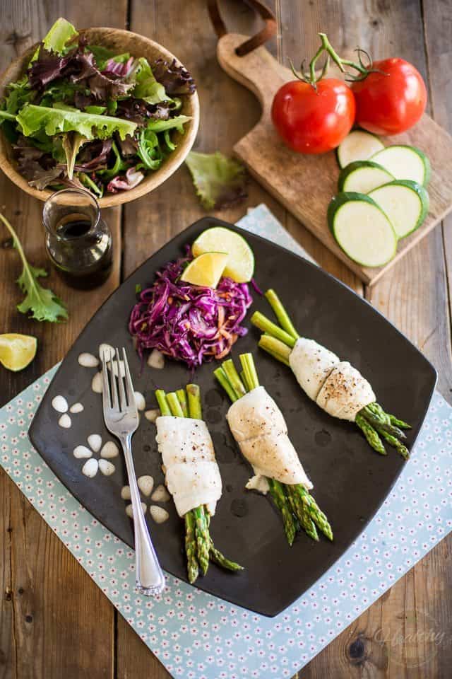 Easy Fish Roll-Ups | thehealthyfoodie.com