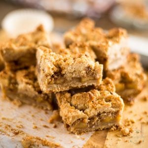 Apple Crumble Squares • The Healthy Foodie