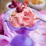 High-Protein Frozen Yogurt | thehealthyfoodie.com