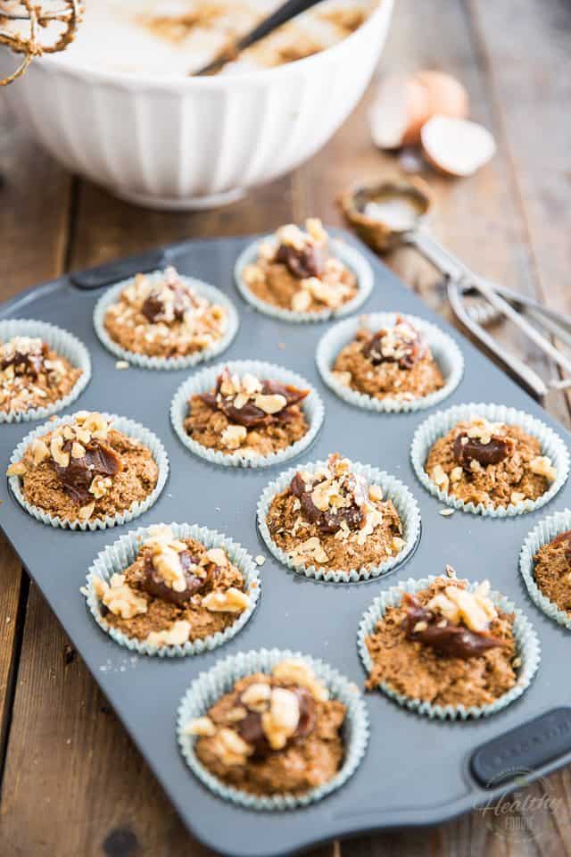 Bran and Date Muffins | thehealthyfoodie.com