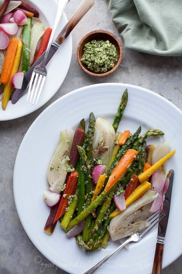 Braised-Vegetables-with-Green-Olive-Pesto-Gourmande-in-the-Kitchen