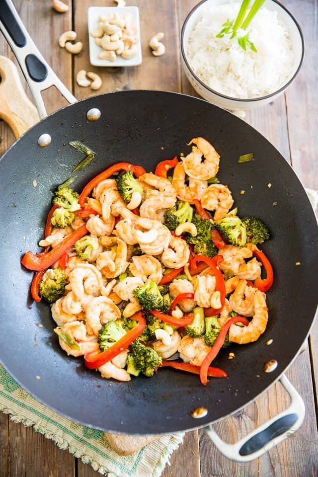 Sauteed Shrimp Broccoli | thehealthyfoodie.com