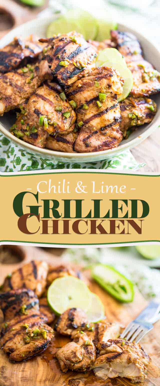 Chili Lime Grilled Chicken • The Healthy Foodie