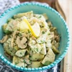 Lemony Artichoke Salad | thehealthyfoodie.com