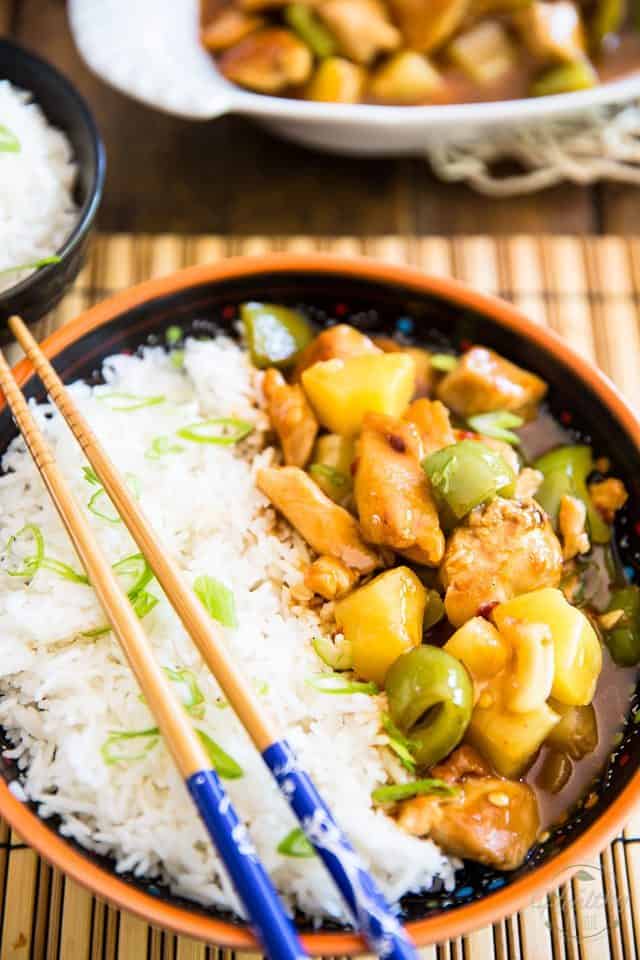 A truly healthy version of a great Asian Classic: Sweet and Sour Chicken. Once you've tried this one, you'll probably never opt for take-out ever again!