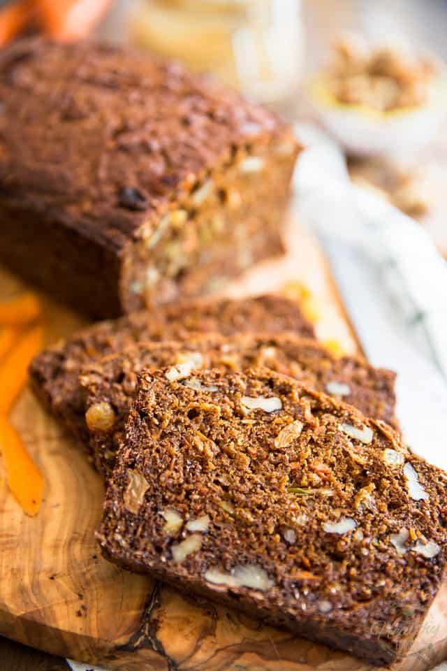 This naturally sweetened version of a Morning Glory Bread is so crazy tasty and delicious, you will never believe it's actually good for you! 