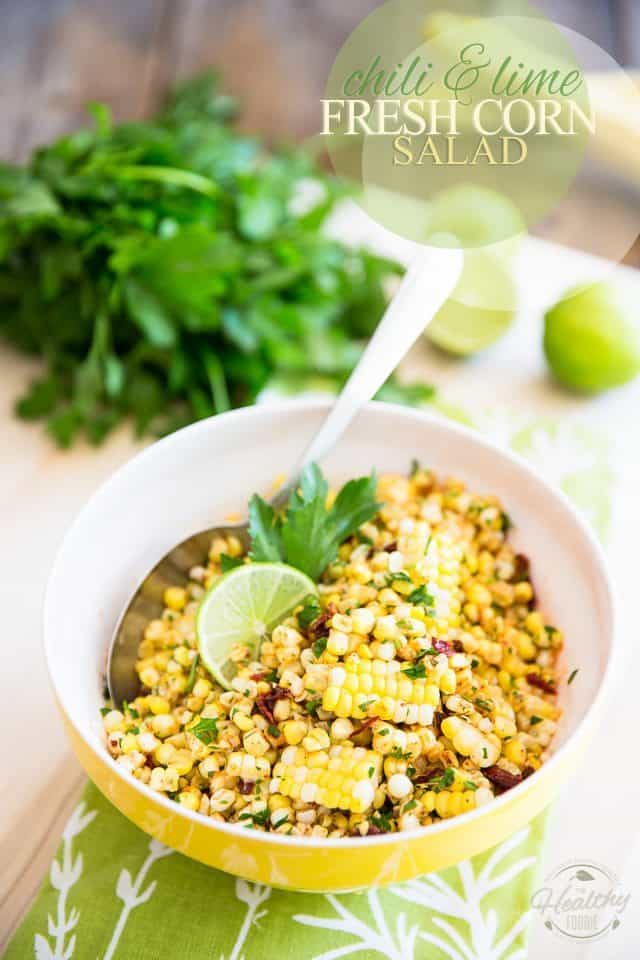 Refreshingly delicious and pleasantly spicy, this Chili Lime Corn Salad is so crazy good and tasty, you'll never again wonder what to do with your leftover corn. 