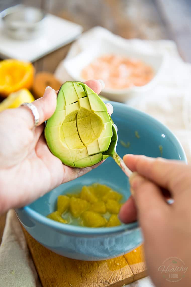 Citrus Avocado Salmon Ceviche by Sonia! The Healthy Foodie | Step-by-step instructions on thehealthyfoodie.com