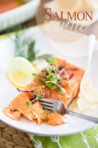 Salmon Confit is so unbelievably soft and tender, it literally melts in your mouth! It's surprisingly easy to make, too! Try it today... you won't be sorry!