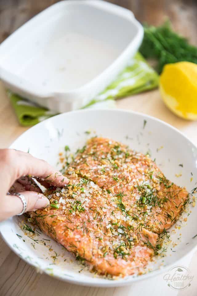 Salmon Confit by The Healthy Foodie | Step-by-step instructions on thehealthyfoodie.com