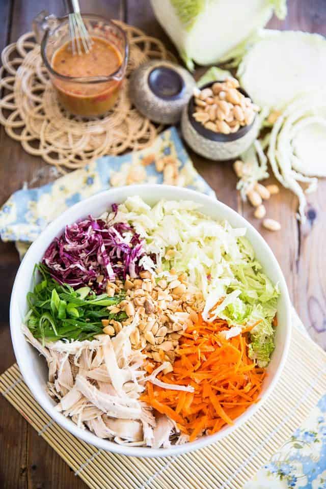 Highly nutritious, filling and satisfying, this Shredded Chicken Salad has a delicious Asian flavor profile that'll have you coming back for more! 